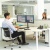 Monitortartó kar, FELLOWES, "Professional Series™ Dual Horizontal", fekete